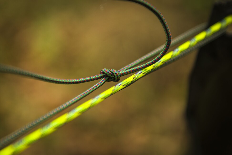 ATWOOD® 275 uže 100ft TAC48PACK VC, Neon Yellow & Black Stripes