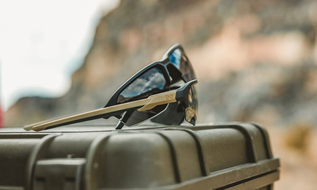 Wiley X Jakl sunčane naočale Captivate Tungsten Mirror, Matte Black/Tan