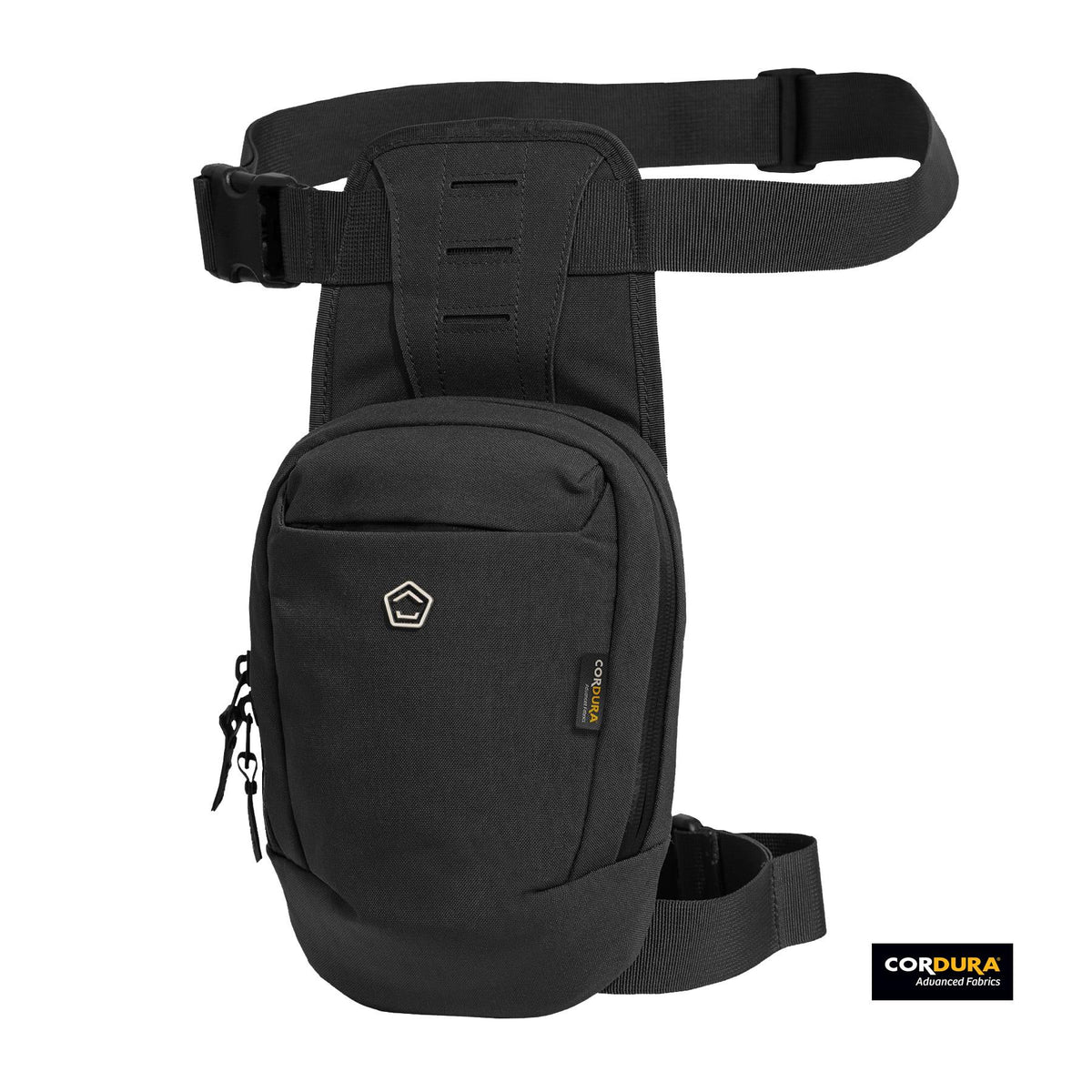 Pentagon Consul Thigh Pouch torbica, crna