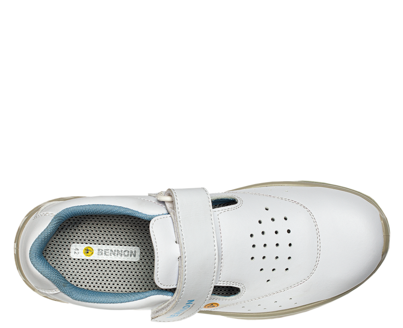 BENNON WHITE O1 ESD radne sandale