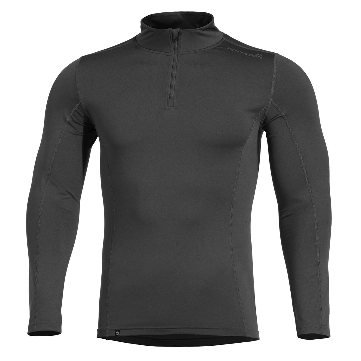 Pentagon Pindos 1/2 majica sa zatvaračem, Black