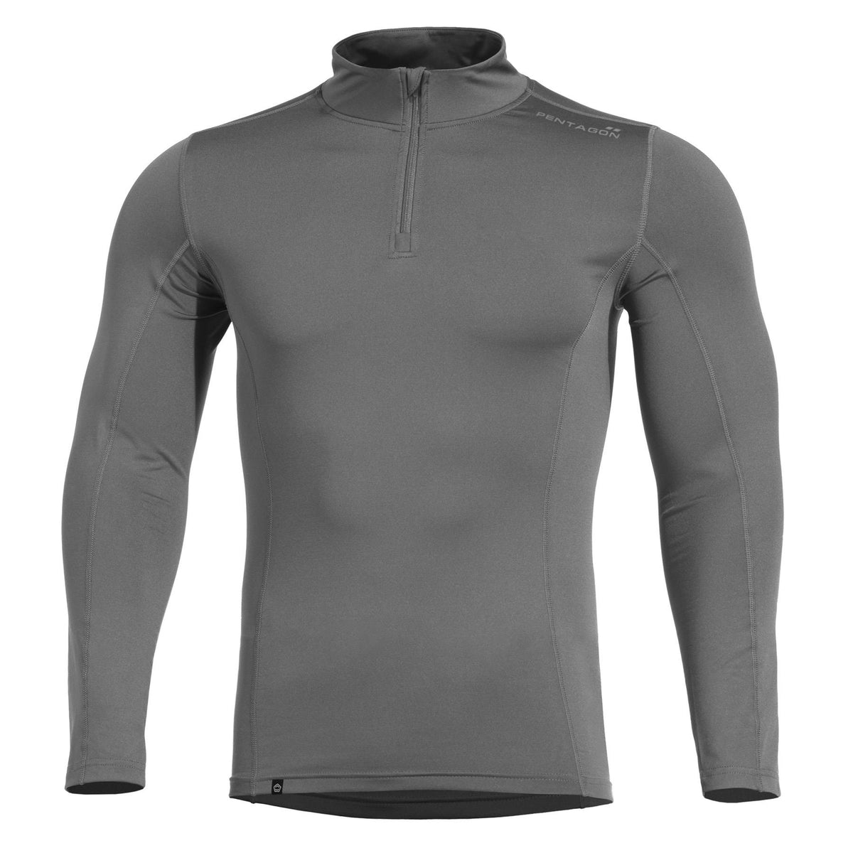 Pentagon Pindos 1/2 majica sa zatvaračem, Wolf Grey