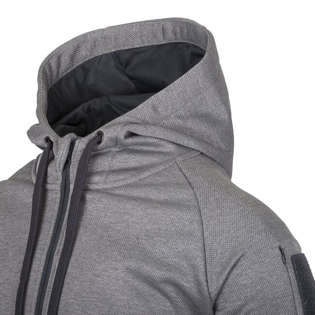 Helikon-Tex URBAN TACTICAL HOODIE pulover FullZip, Melange Grey