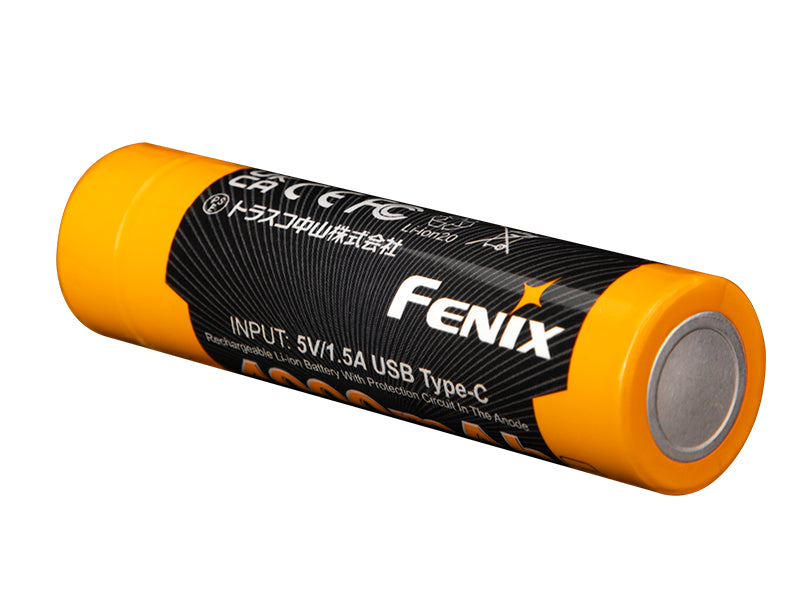 Fenix 18650 punjiva USB-C baterija 4000 mAh (Li-Ion)
