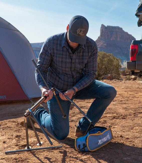 Klymit Ridgeline kamping stolica, plava