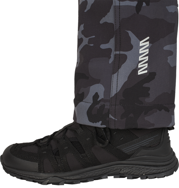 BENNON CAMOS softshell hlače, crne/sive