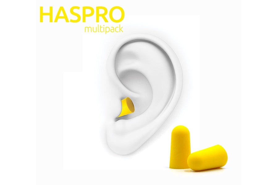 HASPRO MULTI10 čepovi za uši, žuti