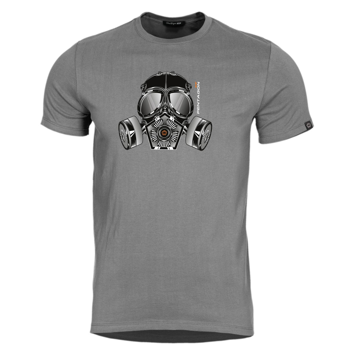 Pentagon Gas Mask majica, Wolf Grey