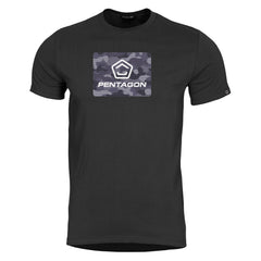 Pentagon Spot Camo majica, crna