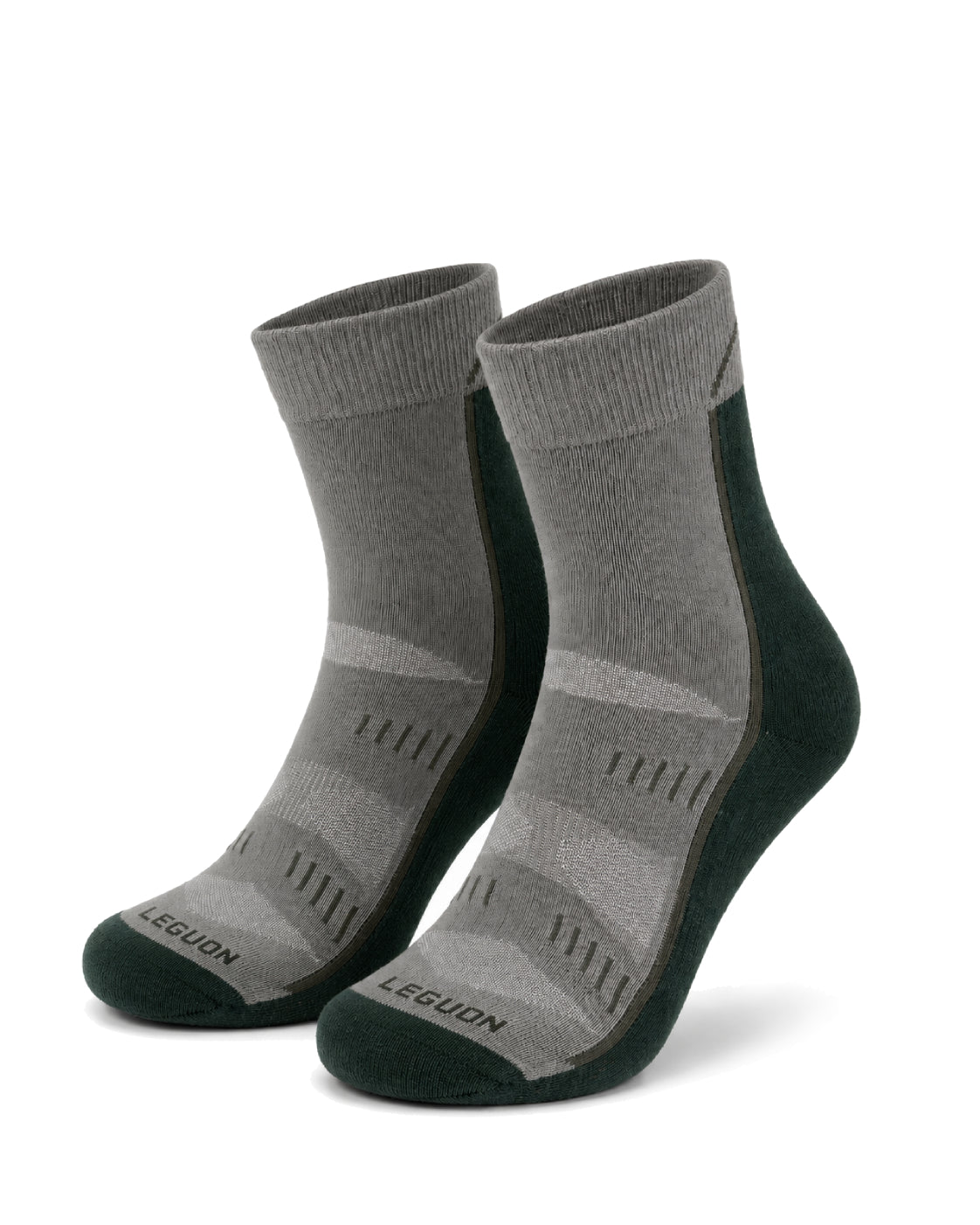 Leguon Fortrek Coolmax čarape za treking, zelene
