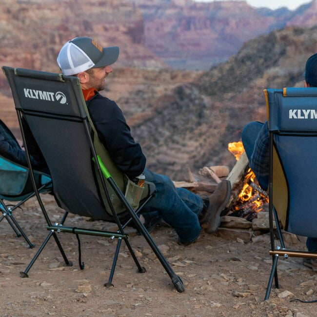 Klymit Ridgeline kamping stolica, siva