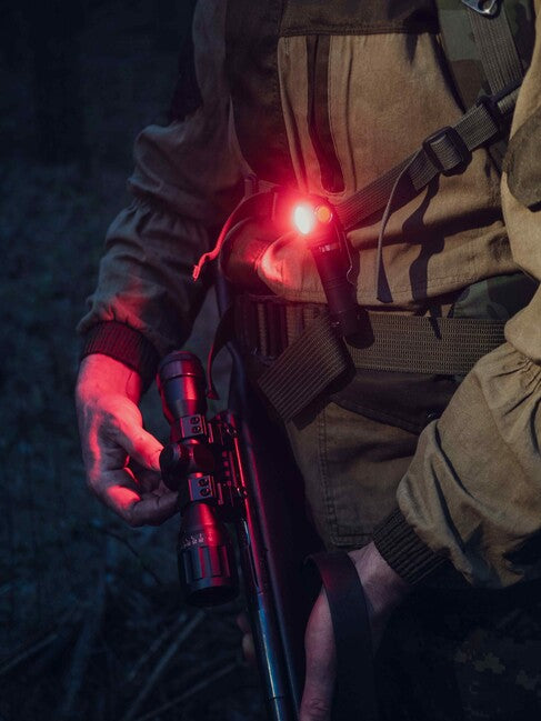 ArmyTek Wizard C2 WR naglavna svjetiljka LED s magnetskim držačem napajanje iz akumulatora 1100 lm 3 h 65 g, White & Red