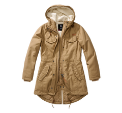 Brandit Marsh Lake ženska parka zimska jakna s kapuljačom, Khaki