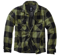 Brandit Lumber jakna, crna+maslinasto zelena