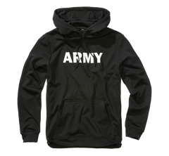 Brandit Army pulover s kapuljačom, crni