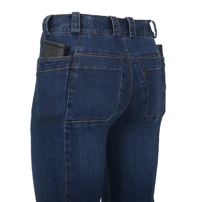 Helikon-Tex COVERT hlače taktičke Denim Mid, Vintage Worn Blue