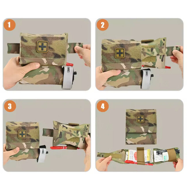 Leguon SaberMicro medicinska mikro trauma futrola, crna camo