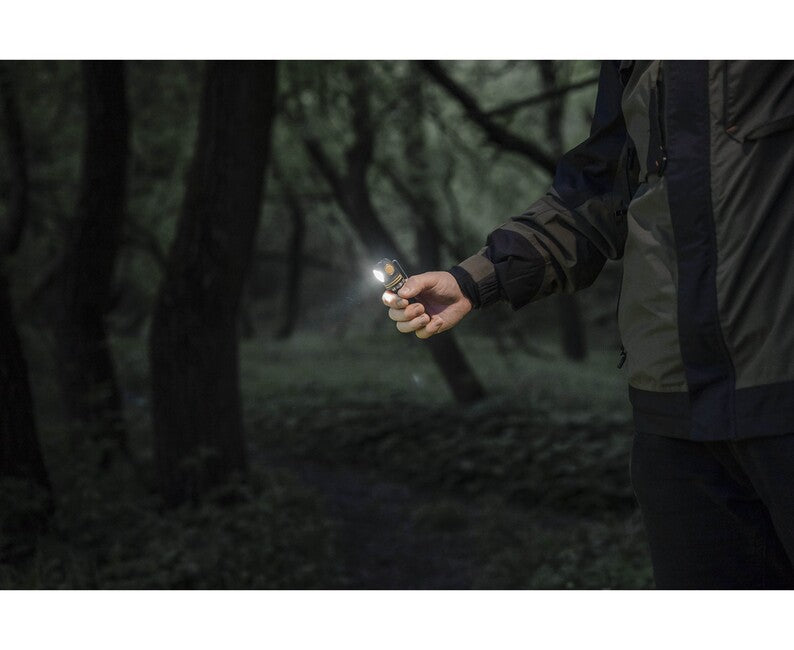 ArmyTek Elf C2 USB-C naglavna svjetiljka s LED ručna svjetiljka topla bijela 1023 lm napajanjem iz akumulatora