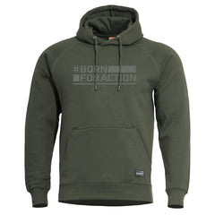 Pentagon Born For Action pulover s kapuljačom, camo green