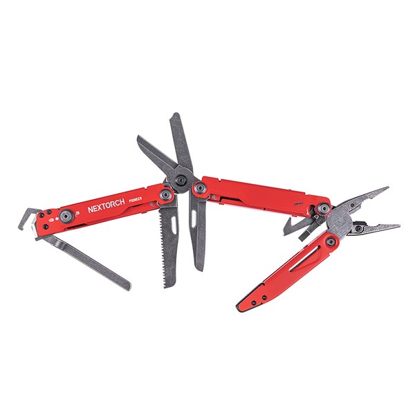 NexTorch® Pioneer MT20RE multifunkcionalni alat rescue edition, crveni