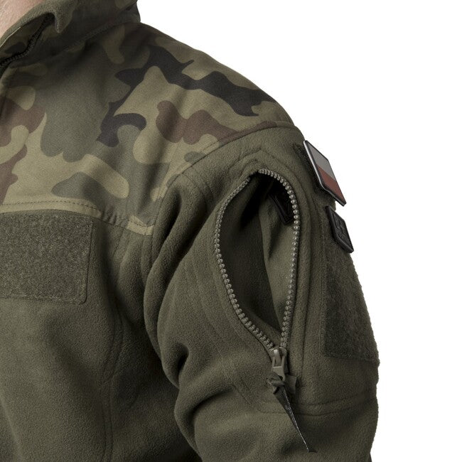 Helikon-Tex Infantry flis jakna, crna Woodland, 330g/m2