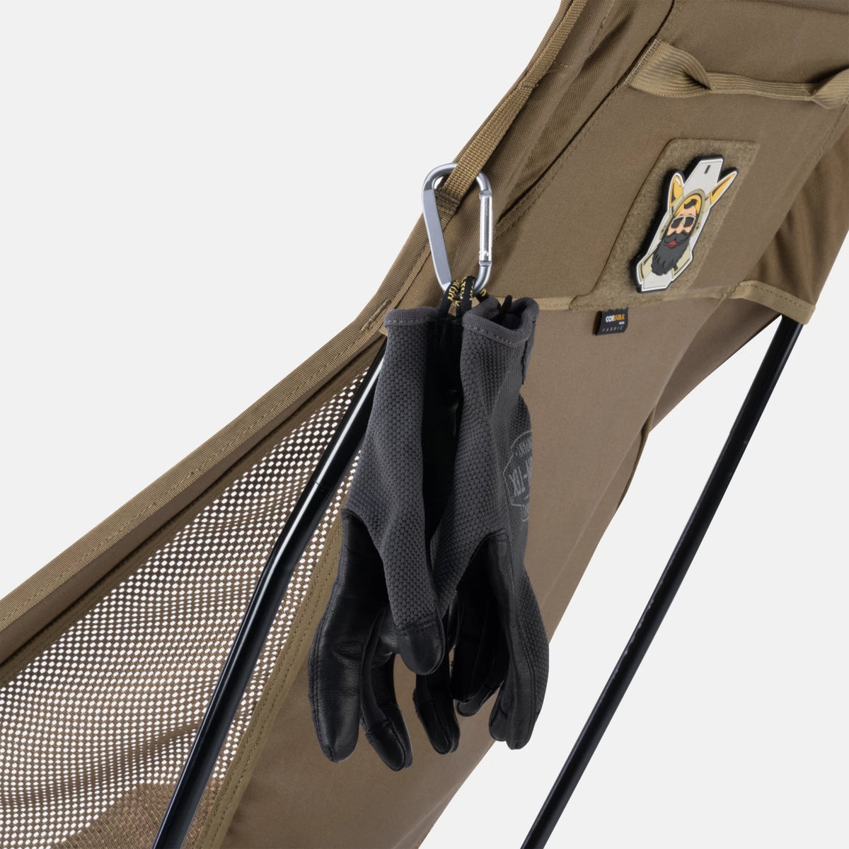 Helikon-Tex TRAVELER ľahká veľká skladacia stolička, US Woodland – detail 9