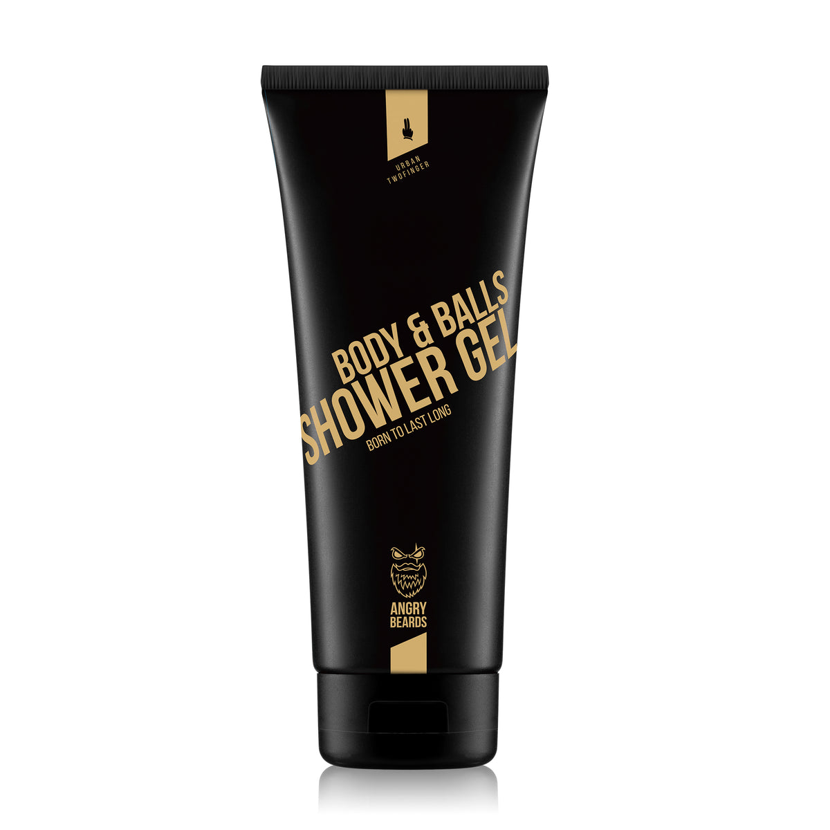 ANGRY BEARDS Urban Twofinger sprchovací gél na telo a gule, 230 ml