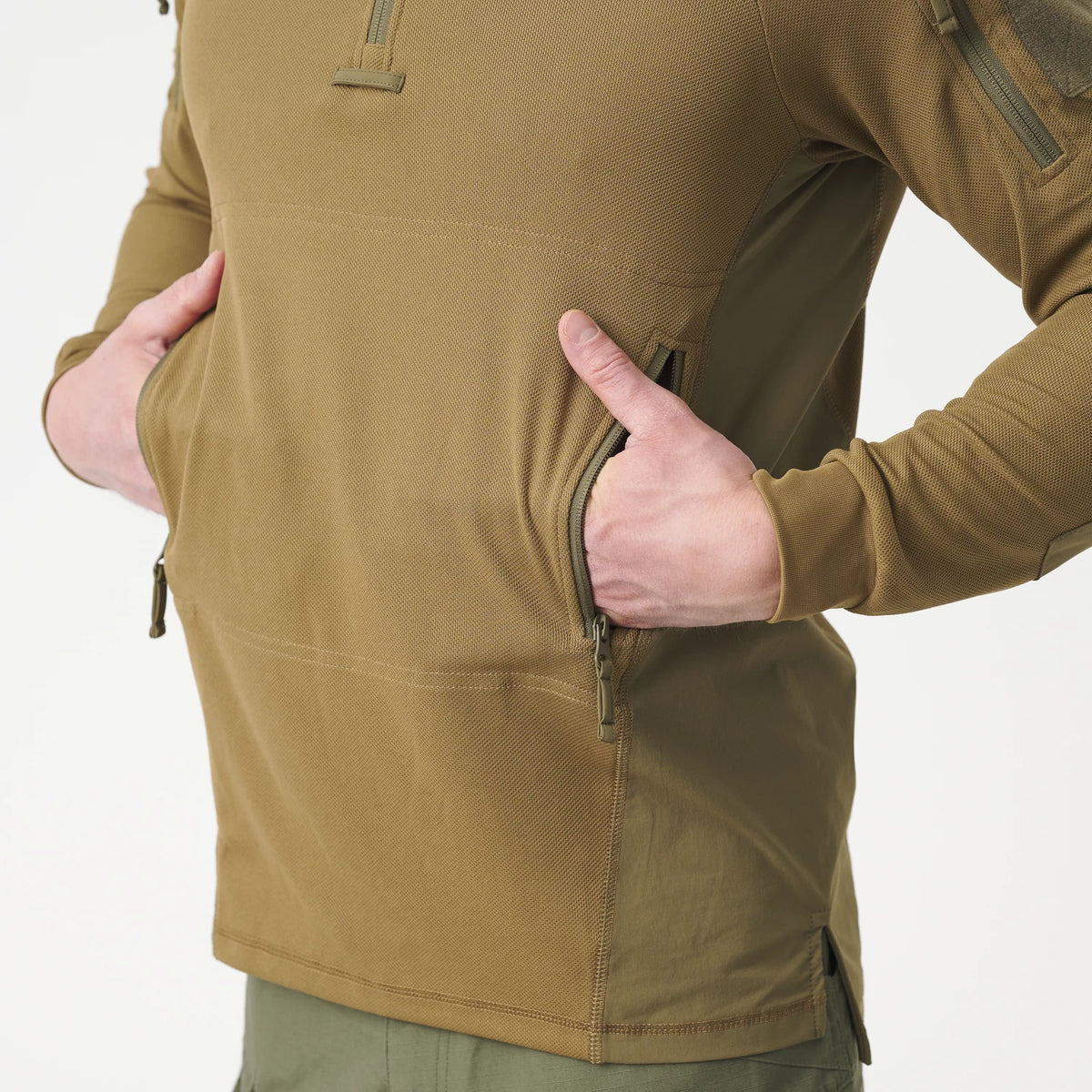 Helikon-Tex Range Hoodie mikina TopCool, čierna – detail 4