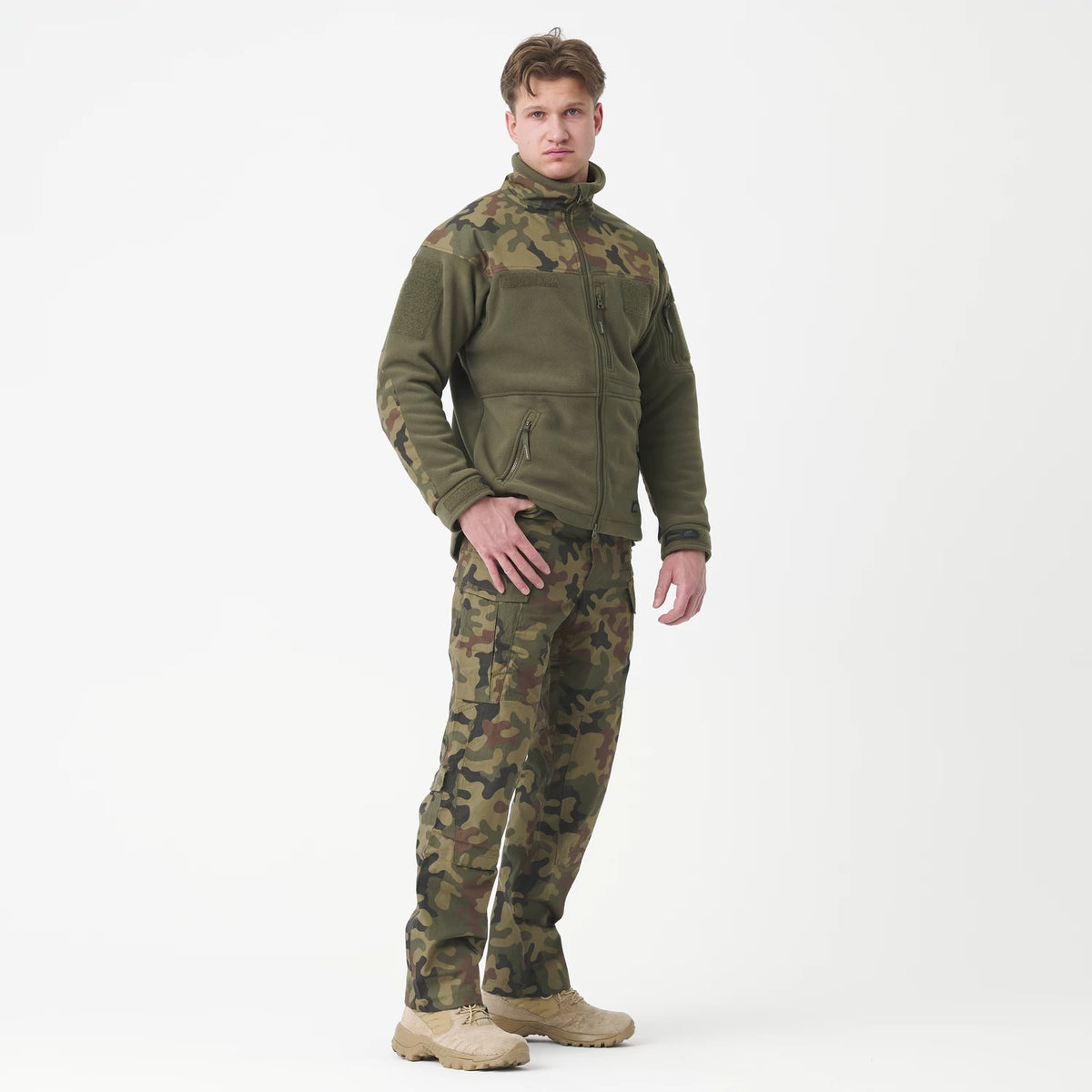 Helikon-Tex INFANTRY mikina Fleece, Black – detail 1