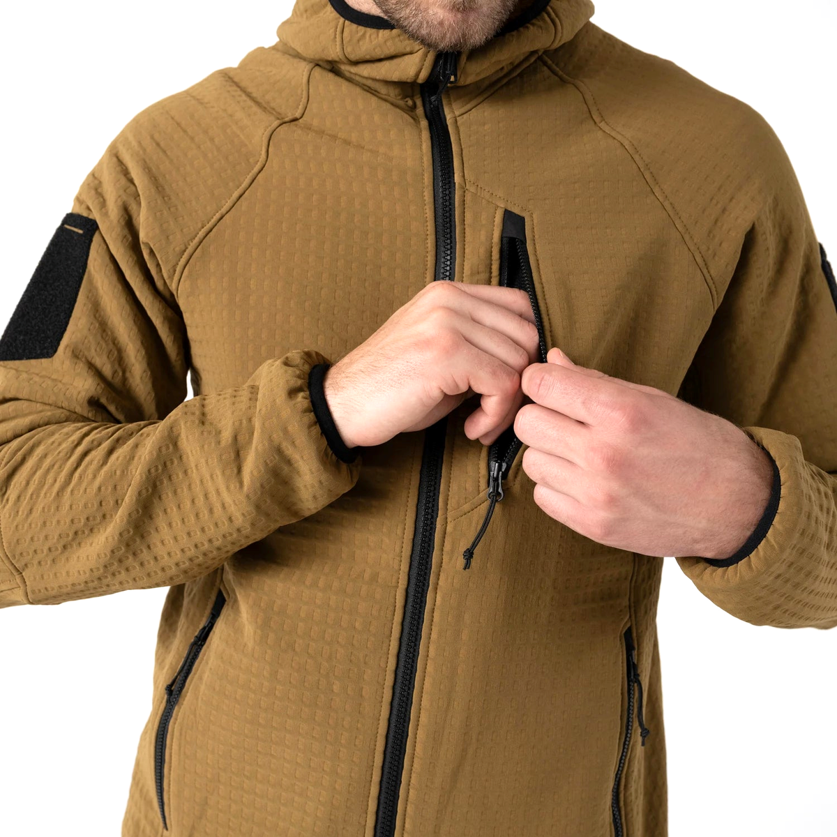 Helikon-Tex Patriot PRO flis jakna, crna