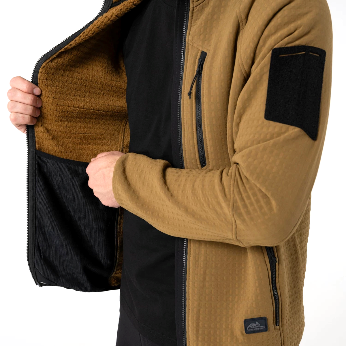 Helikon-Tex Patriot PRO flis jakna, crna