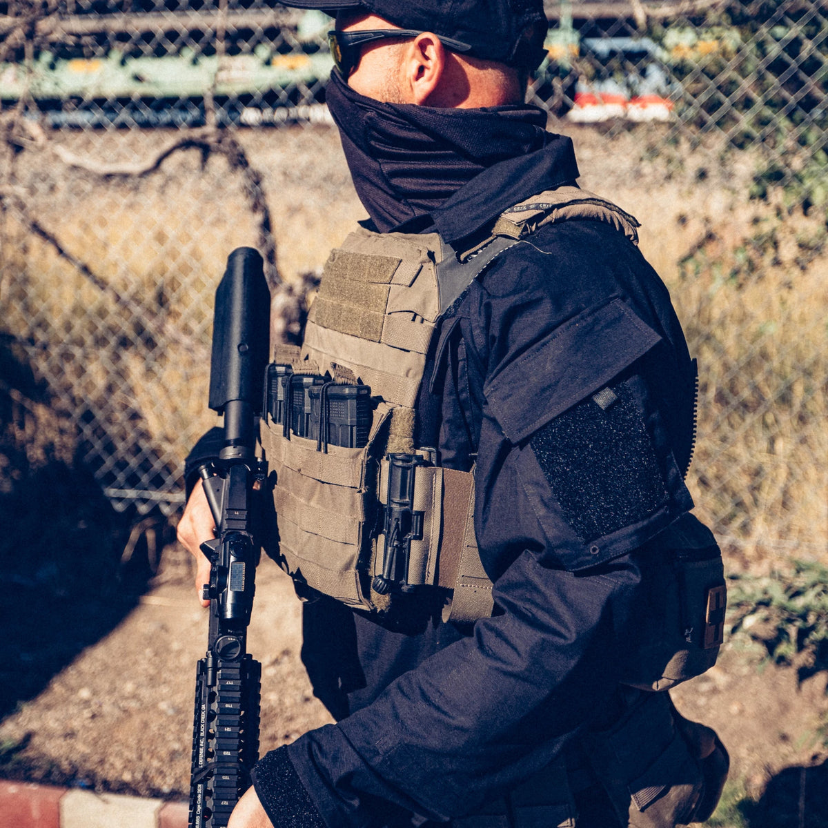 Helikon-Tex Raid blúza Ripstop, RAL 7013 – v použití 1