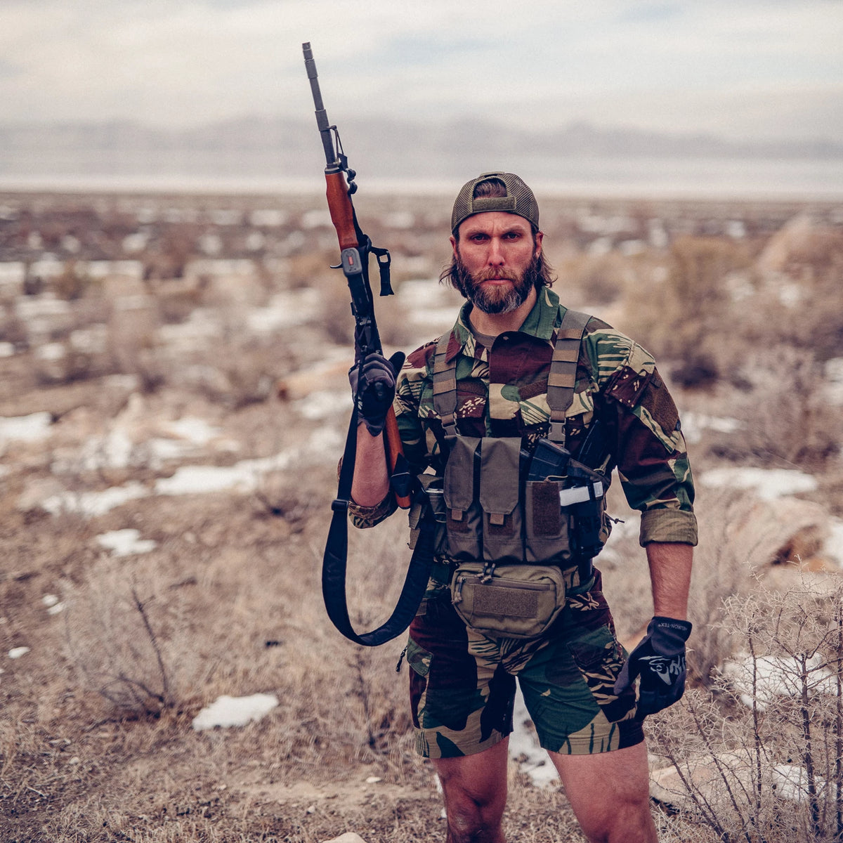 Helikon-Tex Raid blúza Ripstop, Desert Night Camo – v použití 2