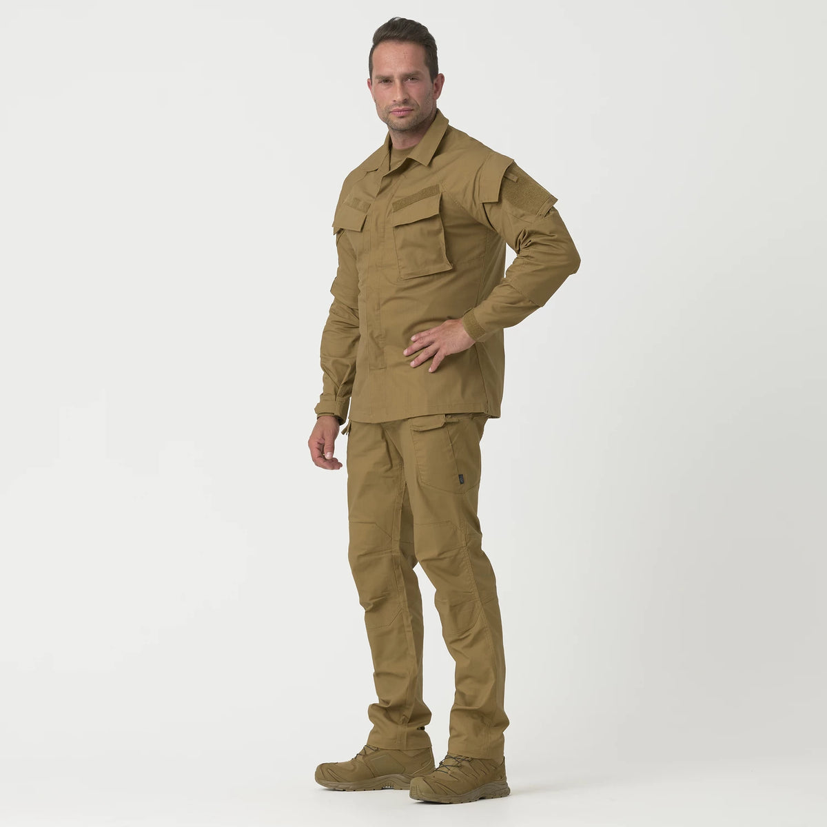 Helikon-Tex Raid blúza Ripstop, PL Woodland – detail 1
