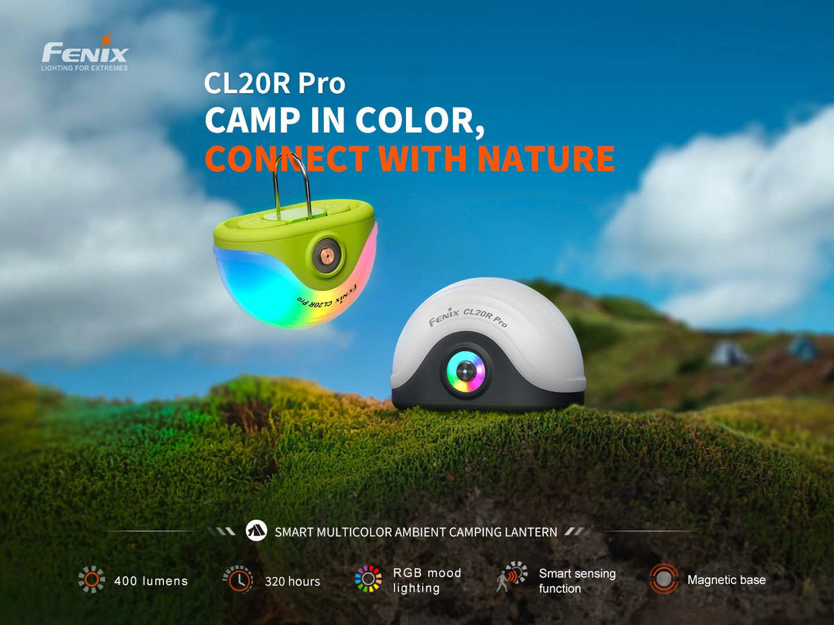 Fenix CL20R PRO lucerna, čierna