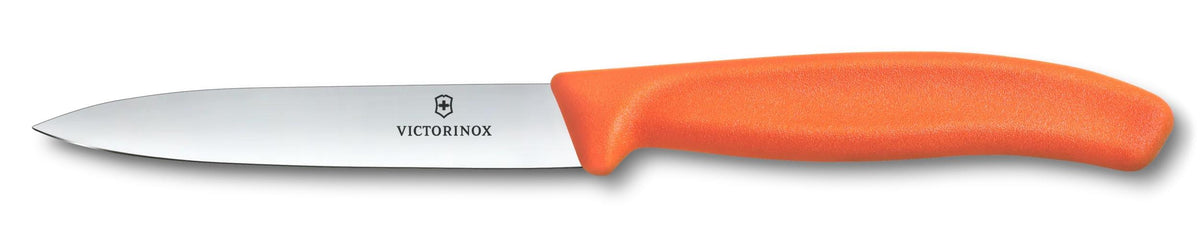 Victorinox Swiss Classic špicatý nôž na ovocie a zeleninu, oranžový