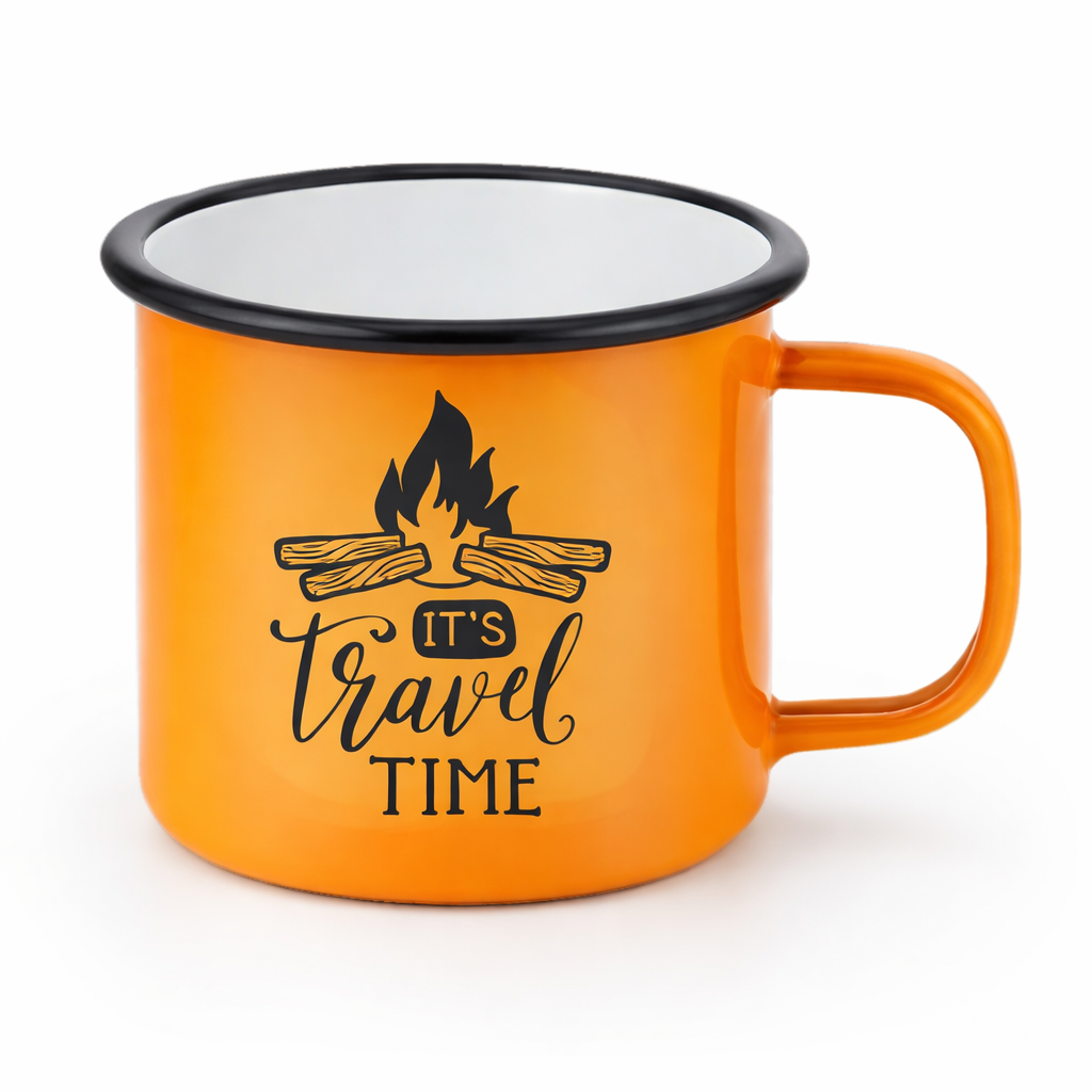 WARAGOD It's Travel Time outdoor šalica 355ml, narančasta