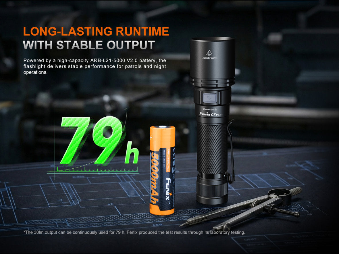 Fenix C7 V2.0 nabíjateľné svietidlo