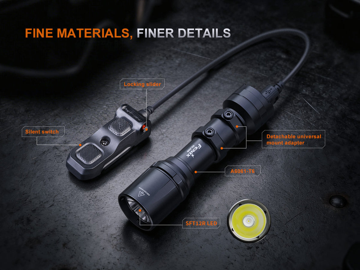 Fenix GL30R taktické nabíjacie LED svietidlo