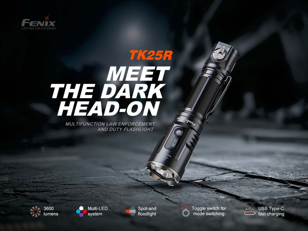 Fenix TK25R nabíjateľné svietidlo