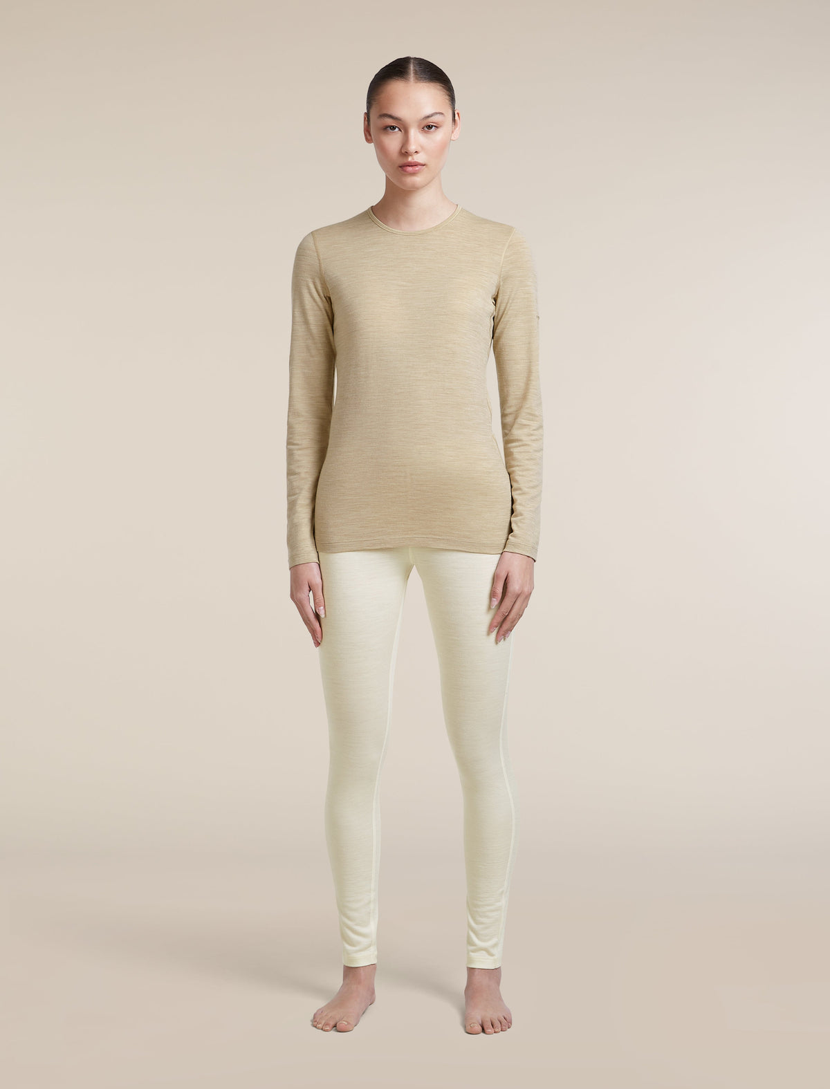 Icebreaker 200 Oasis dámske termo legíny, nefarbená