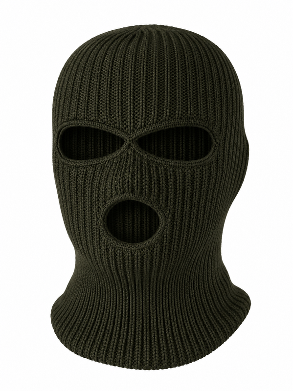 WARAGOD Isvik kukla s 3 otvormi, army green