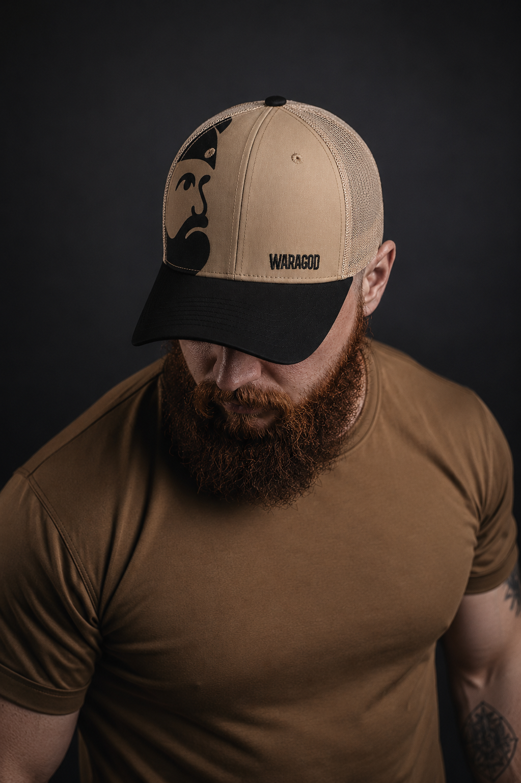 WARAGOD Joküll kapa sa šiltom, khaki
