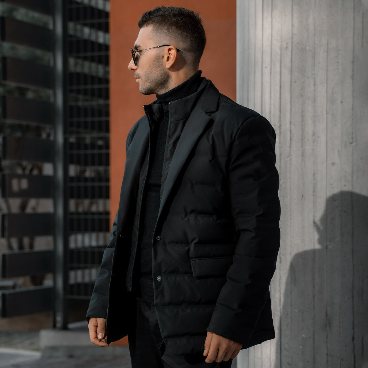 Pentagon Alpha muška jakna u stilu sakoa, Cinder grey