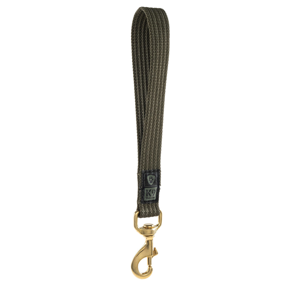 K9 Thorn povodac 30cm, maslinasto zeleni