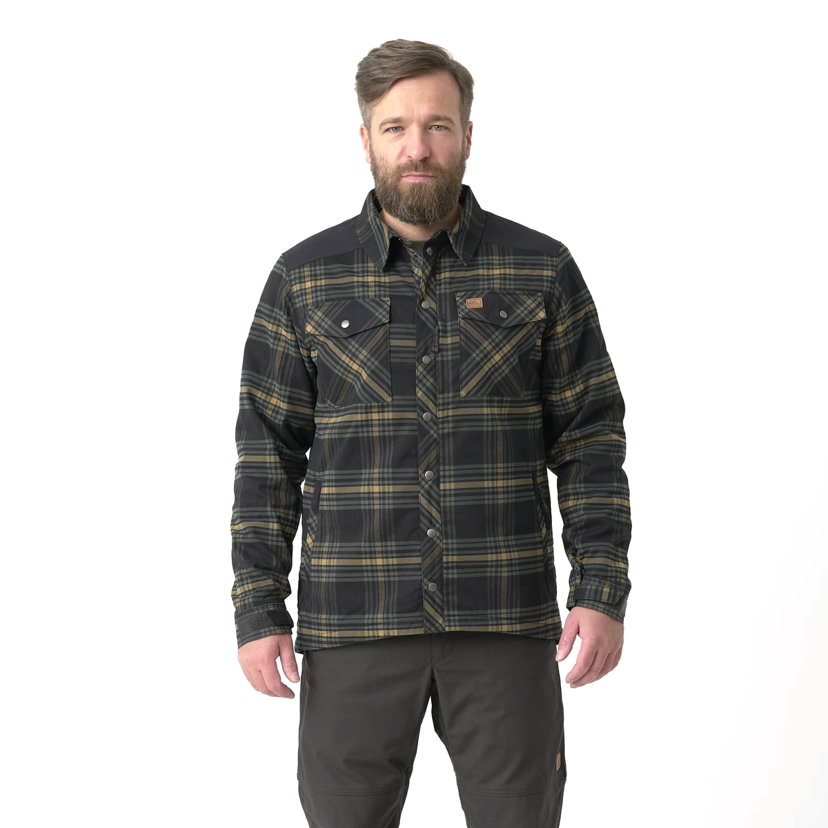 Helikon-Tex Warden zimná košeľa, Slate Moorland Plaid