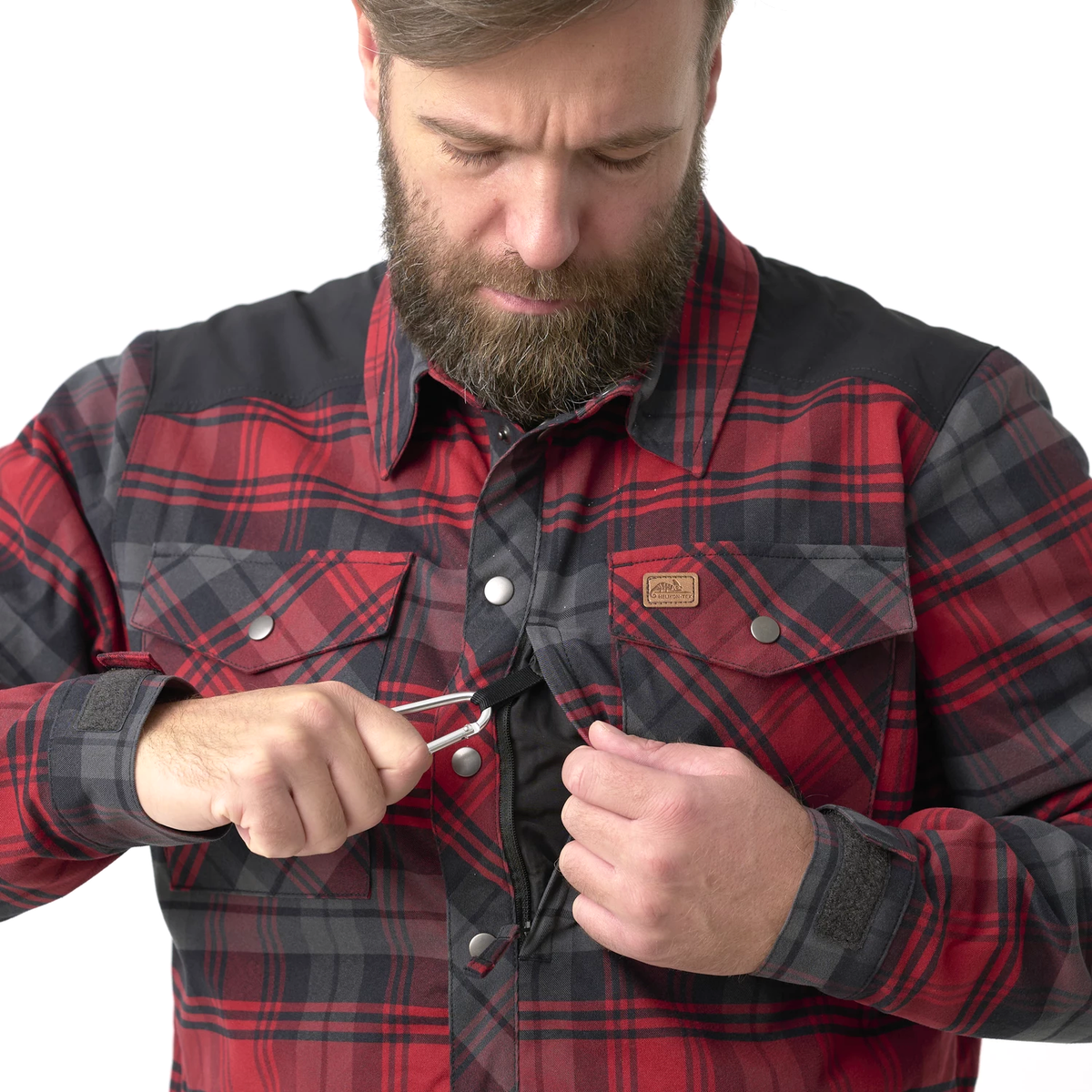 Helikon-Tex Warden zimná košeľa, Forest Blue Plaid