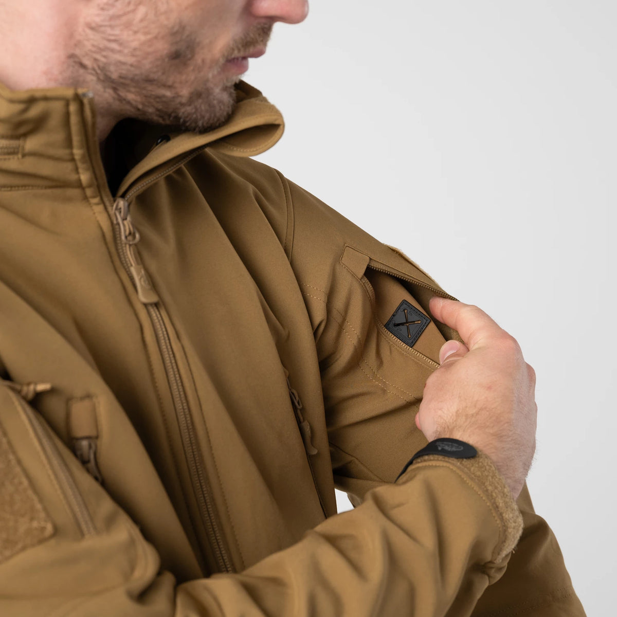 Helikon-Tex GUNFIGHTER Bunda Shark Skin, Taiga Green – detail 2