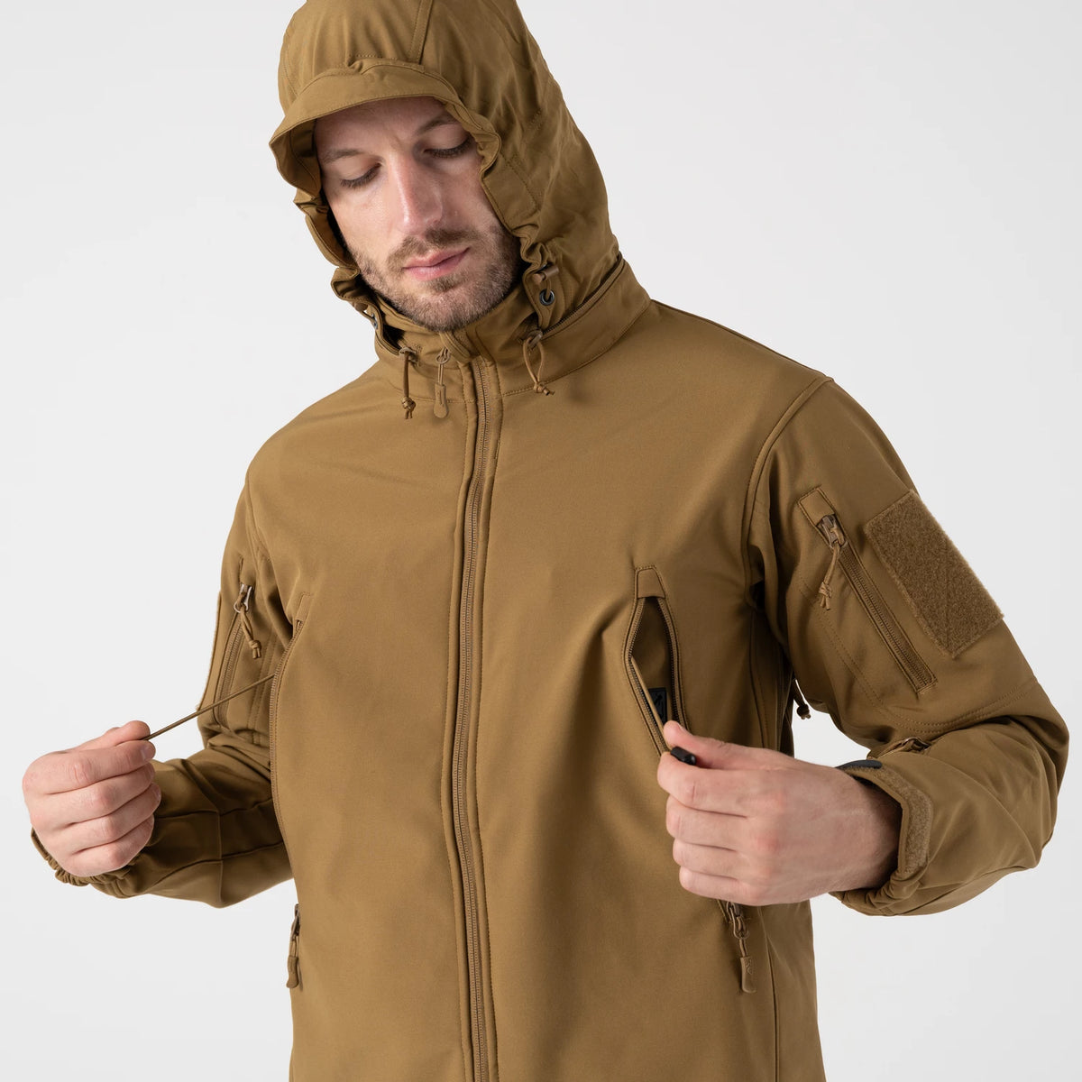 Helikon-Tex GUNFIGHTER Bunda Shark Skin, Taiga Green – detail 8