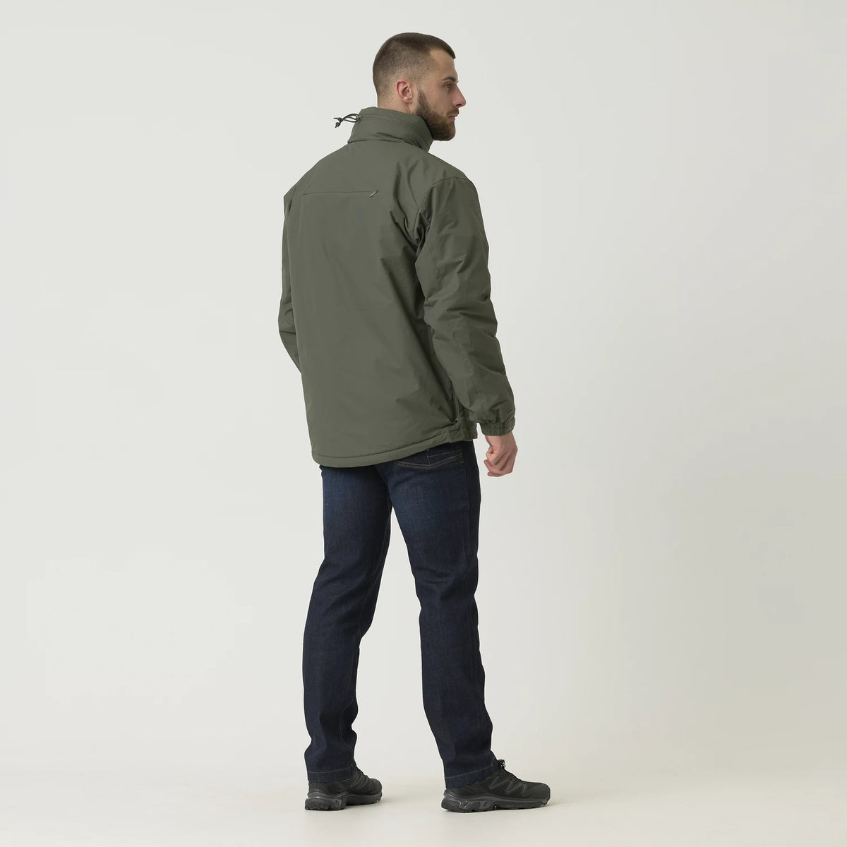 Helikon-Tex HUSKY bunda tactical taktická, alpha green – detail 1